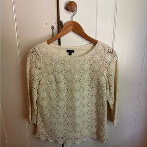 Elegant Talbots Lace Top